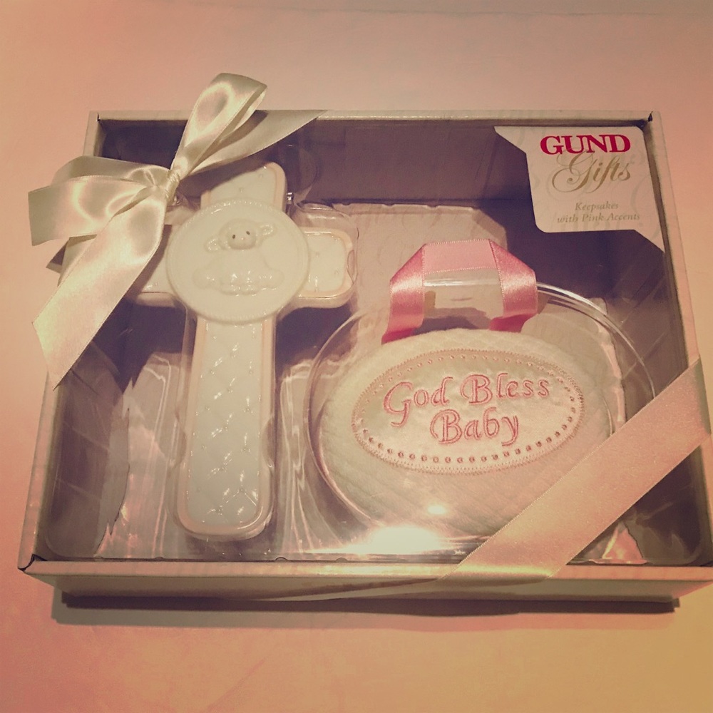 NEW Gund Gifts Keepsakes with Pink Accents